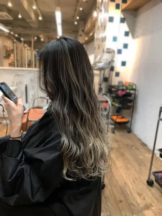 カラー 石井辰功也 フリーランス美容師のヘアスタイル