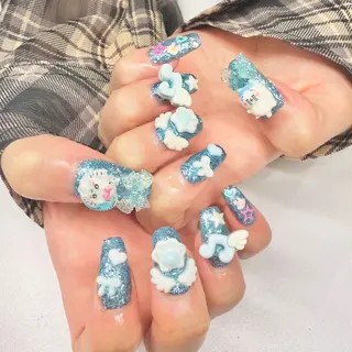 ネイル jelly fish / ゆいのネイルデザイン