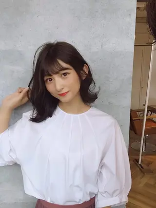 ミディアム 佐藤優太朗 似合わせ/髪質改善のヘアスタイル