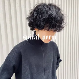 パーマ メンズ メンズパーマ特化 🌟Gakutoのヘアスタイル