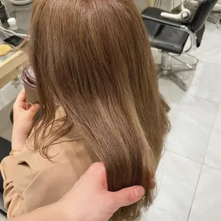セミロング 【赤坂】髪質改善✨ 矢口嵩人のヘアスタイル