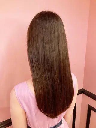 ロング カラー ✨髪質改善縮毛矯正✨ 宇田川修平のヘアスタイル