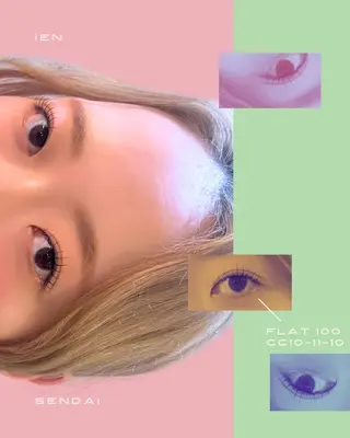 マツエク・マツパ 〖IEN〗Sena (セナ/世奈)のマツエク・マツパデザイン