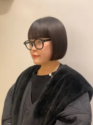 ショート ✳︎透明感カラー✳︎ ボブ✳︎nanaのヘアスタイル
