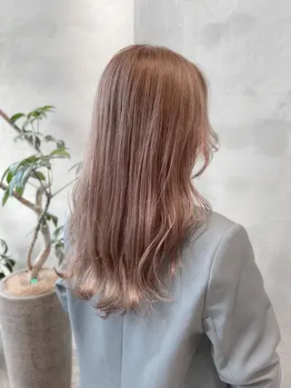 ミディアム カラー 韓国ヘア 店長NEGIのヘアスタイル