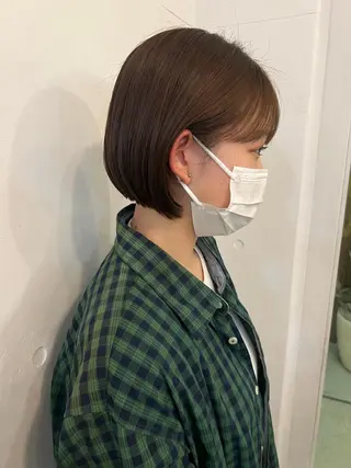 ショート 🍃透明感スタイル yu-ka🍃のヘアスタイル
