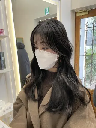 ロング 吉村 憂々のヘアスタイル