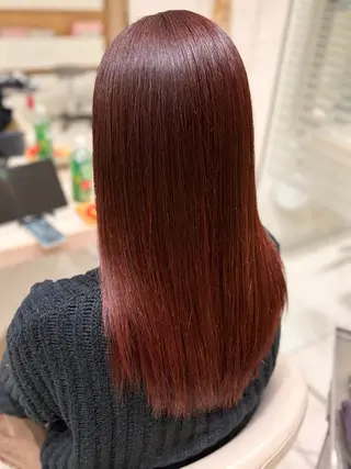 ロング カラー 艶感/髪質改善 カラー✨西澤駿のヘアスタイル