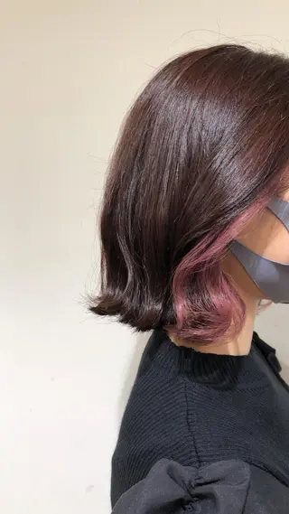 ミディアム カラー 🧡マツダテ チヒロ🧡のヘアスタイル