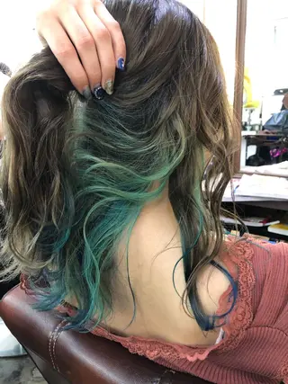 ロング 吉田 典弘のヘアスタイル