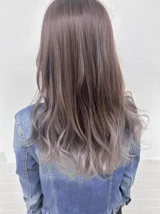 カラー ダブルスキルエクステ /羽エクステ白石宇由のヘアスタイル