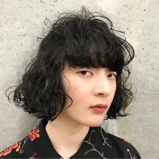 ショート パーマ 🌈前田 潤 /ショート/レイヤーのヘアスタイル