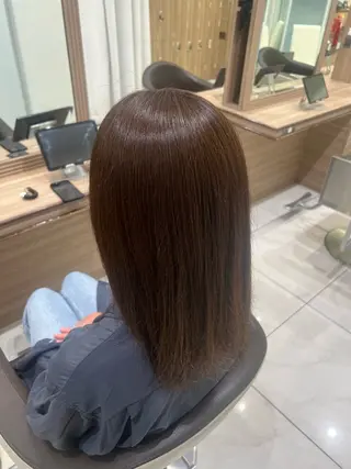 カラー ✨髪質改善カラー 佐藤怜央✨のヘアスタイル