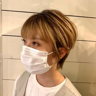 ショート 小杉輝/ショート /艶カラー✨のヘアスタイル