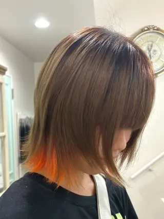 ショート 美容室ORIKA AI レイヤーカットのヘアスタイル