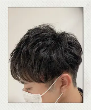 ショート パーマ メンズ きむら かずきのヘアスタイル