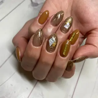 カラー ネイル nail salon LNのネイルデザイン