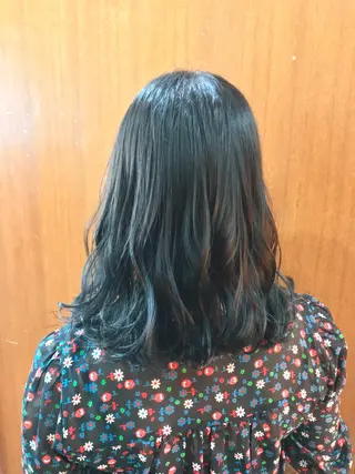 ミディアム カラー 韓国レイヤーカット★ 小林大樹のヘアスタイル