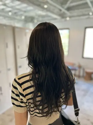 ロング カラー ヘアアレンジ 🎀suzuna 透明感colorのヘアスタイル