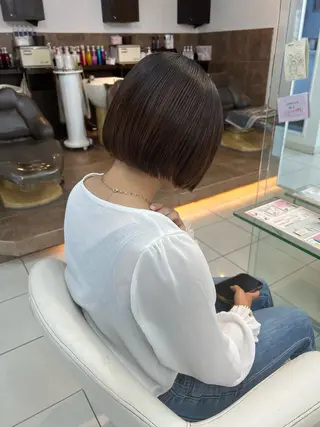 ブリーチ透明感カラー /レイヤー👗しずかのヘアスタイル