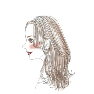 ミディアム カラー モデルさん募集中IT byALBUM八王子のヘアスタイル