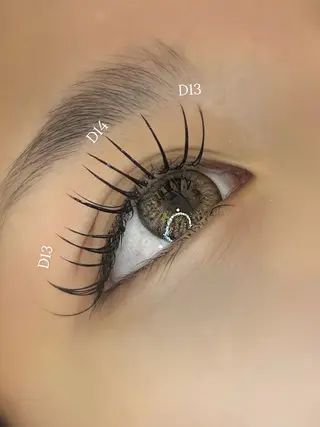 マツエク・マツパ eyelist marin⭐︎のマツエク・マツパデザイン