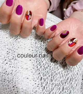 ネイル couleur nailのネイルデザイン