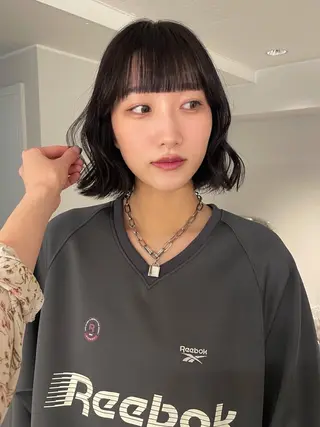 ミディアム kunimi harukaのヘアスタイル