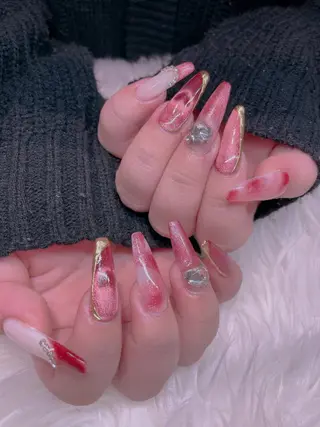 ネイル 長さだし専門店 M2　rikaのネイルデザイン