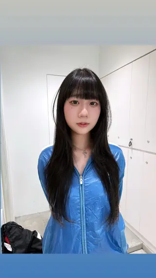 ロング カラー 🎀優姫 🎀  韓国レイヤーのヘアスタイル