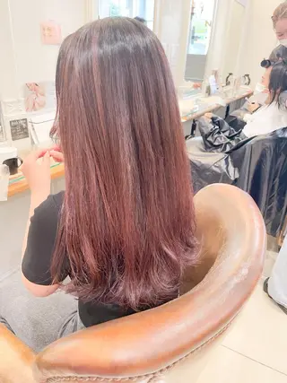 ロング カラー ✨カラー支持No.1 🧸ワキ カナコ🧸のヘアスタイル