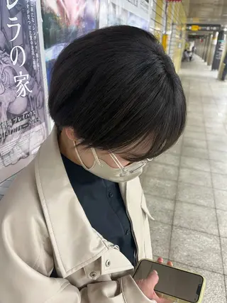 ショート カラー 小林 星稀のヘアスタイル