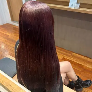 ロング カラー 🐢ダブルカラー🐢 透明感/このかのヘアスタイル