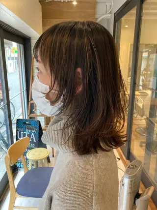 ミディアム NEWI 京橋 京橋【tomomi】のヘアスタイル