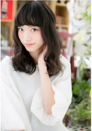 ミディアム 中野 雄介のヘアスタイル