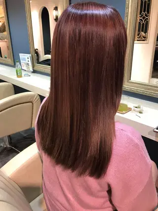 ロング カラー 松井 博徳のヘアスタイル