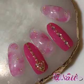 ネイル 小尾 栞のネイルデザイン