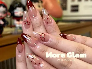 ネイル MoriseNail Jr研修💜イシダのネイルデザイン