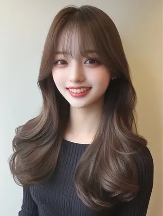 ロング カラー GiseL小倉 kotoneのヘアスタイル