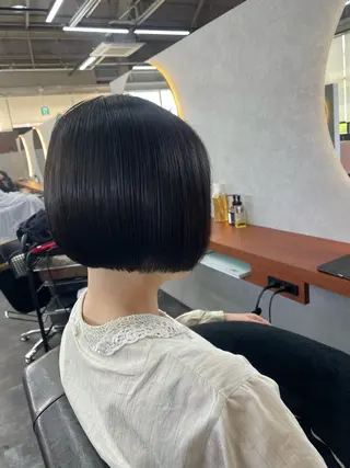 ショート 佐藤 菜穂のヘアスタイル