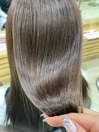 ロング カラー ヘアアレンジ TSUNA 🌙 Lim 五反田のマツエク・マツパデザイン