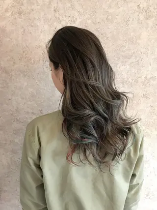 ミディアム カラー パーマ 🌟高田 聖菜🌟のヘアスタイル