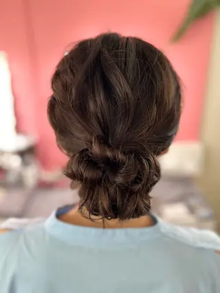 セミロング 北本 美幸のヘアスタイル