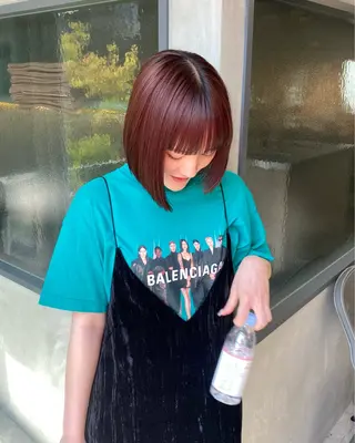 ショート カラー 村田 りょうやのヘアスタイル