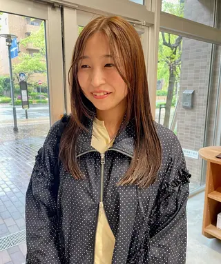 カラー chisato☁️ カットカラーモデルのヘアスタイル