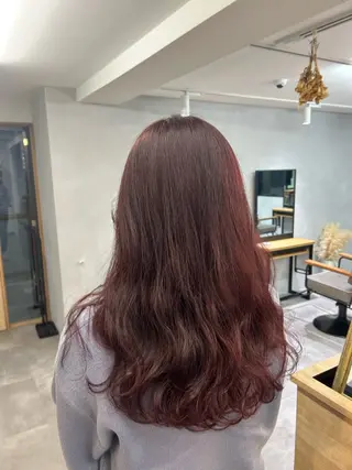 ロング カラー 暖色･似合わせカラー (廣石沙英🎀)のヘアスタイル