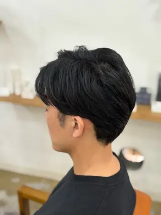 ショート メンズ 金子 千登のヘアスタイル