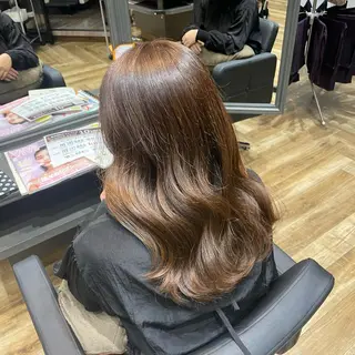 カラー 《ショートモデル》 服部未夢のヘアスタイル