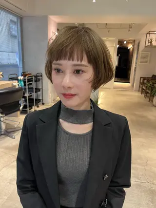 ショート SHEA/ショート 似合わせ/大野和恵のヘアスタイル