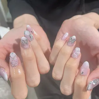 ネイル 個性派✴︎ジャケ写 ネイル🦋mire-のネイルデザイン